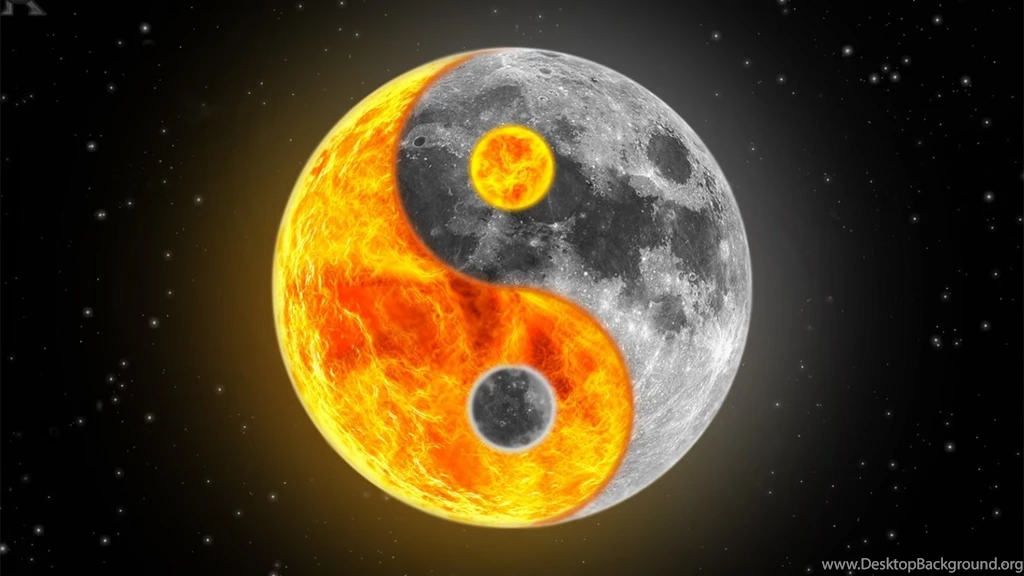 Wallpaper: The Eight Diagrams, Yin And Yang, Universe, Fire ...