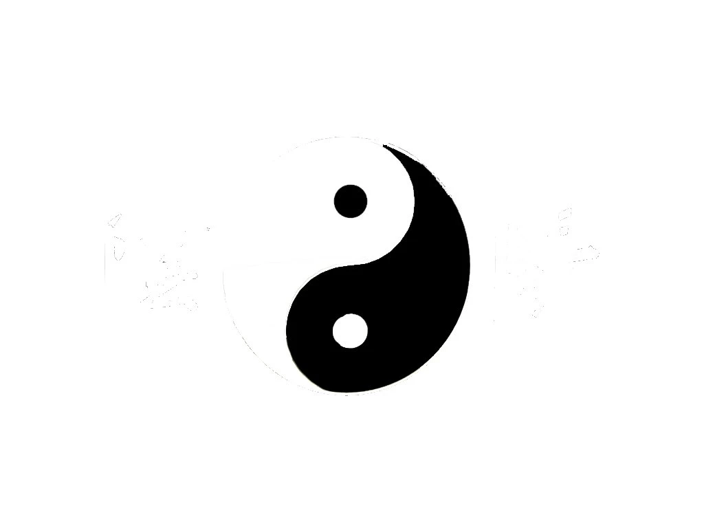 Ying Yang Black Backgrounds Editted.gif