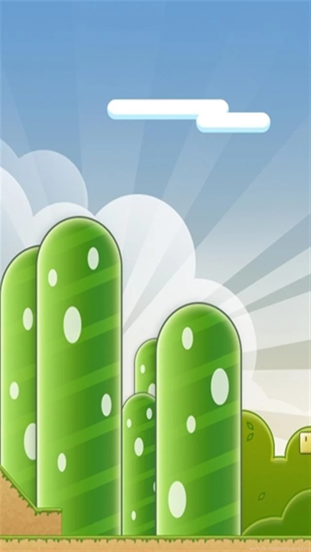 Super Mario Bros Super Saiyan Game iPhone Wallpapers, iPhone 5(s ...