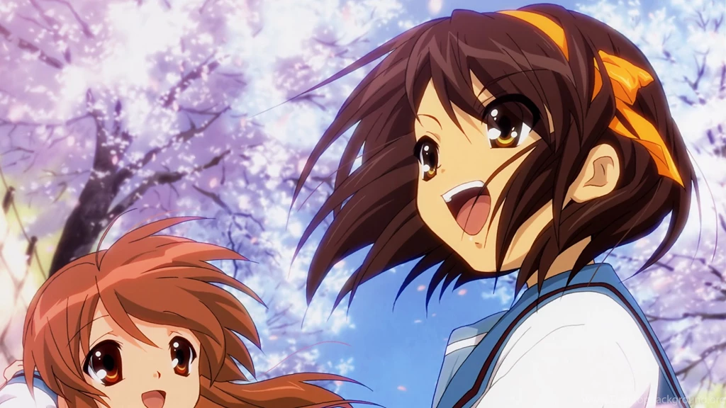 Wallpapers Anime Girls, Suzumiya Haruhi, Asahina Mikuru HD Desktop ...