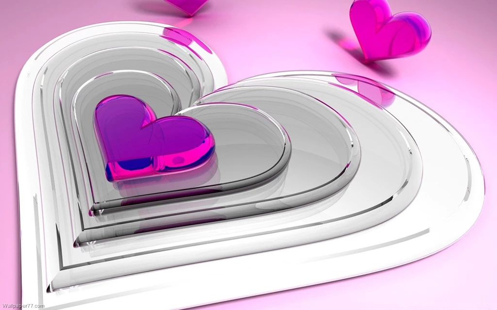 Purple Hearts, 1280x800 Pixels : Wallpapers Tagged Heart ...