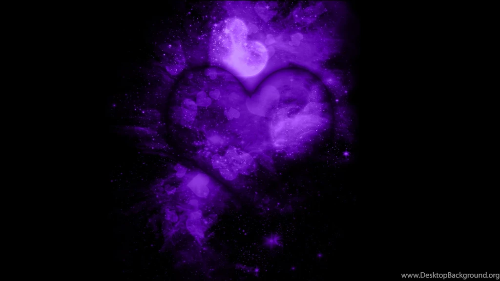 Purple Heart Galaxy By GunGodTheGreat On DeviantArt