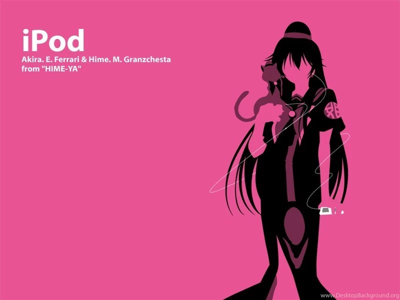 Pink,Akira Akira Pink Ipod Silhouette Ferrari Aria Parody Hime ...