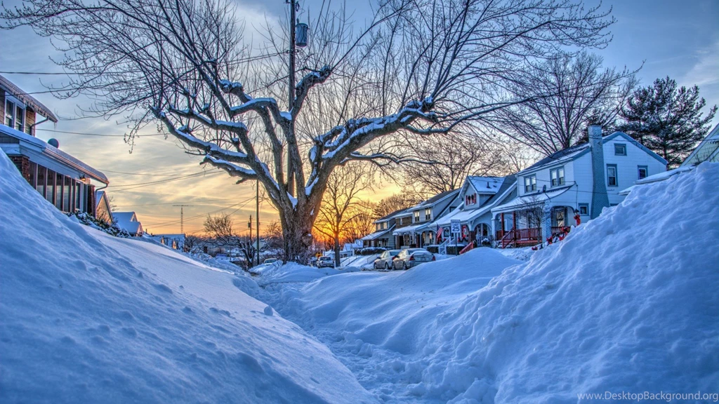 53504D Color Wallpapers: Beautiful Winter Scene Hdr Scenic ...