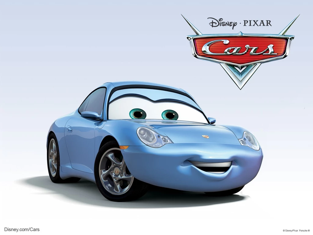 Sally The Porsche Sports Car From Disney Pixar Movie Cars Desktop ...