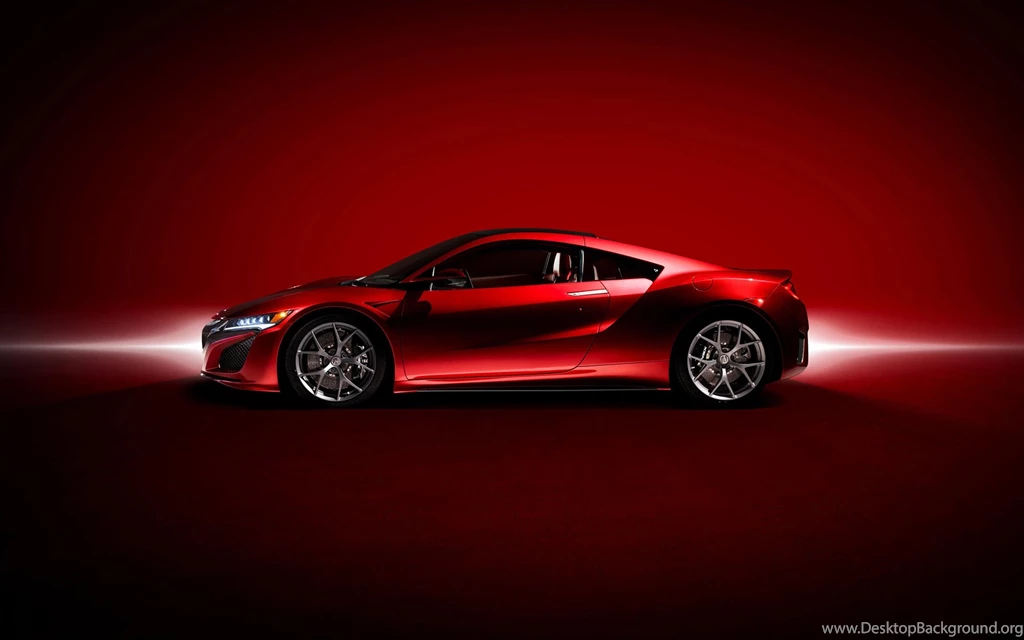 2016 Red Acura NSX Supercar HD Wallpapers