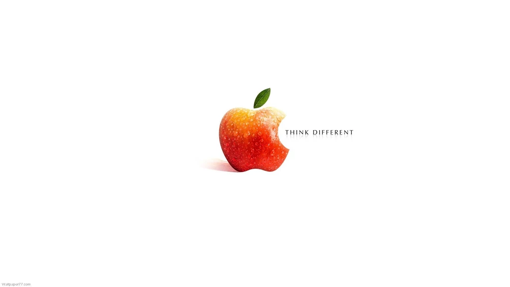 Think Computer Apple Different Backgrounds : Full HD Desktop ...