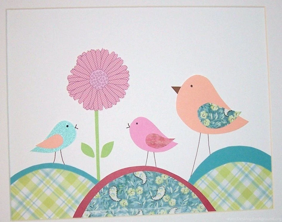 Baby Nursery. Wall Art Decorations For Baby Nursery: Purple And ...