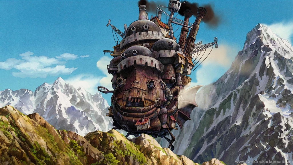 Howls Moving Castle Wallpapers Desktop Backgrounds