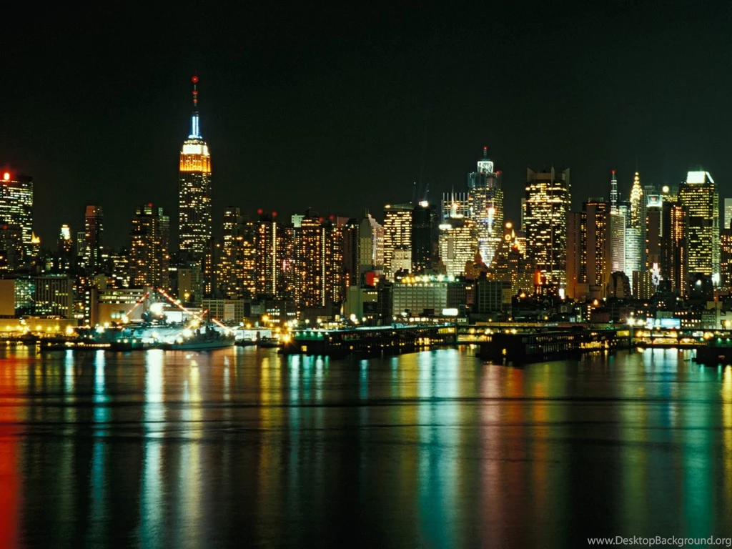 New York City Night Backgrounds Pixbim.com