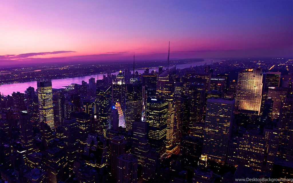 Twilight In New York City Wallpapers HD Desktop Backgrounds ...