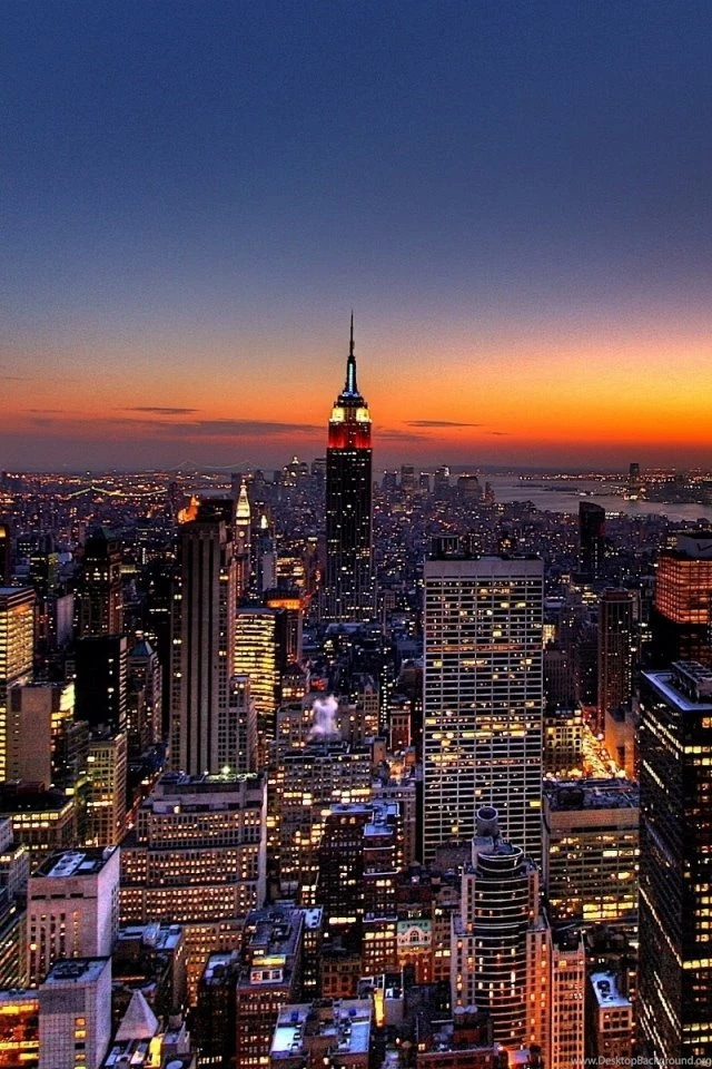 Download Wallpapers 640x960 New York, Building, City, Skyscrapers ...