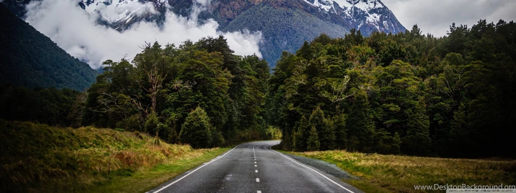Mountain Road HD Desktop Wallpapers : Fullscreen : Mobile : Dual ...