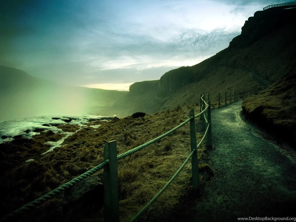 Fog, Crawling On A Mountain Road Wallpapers   Nature Wallpapers ...