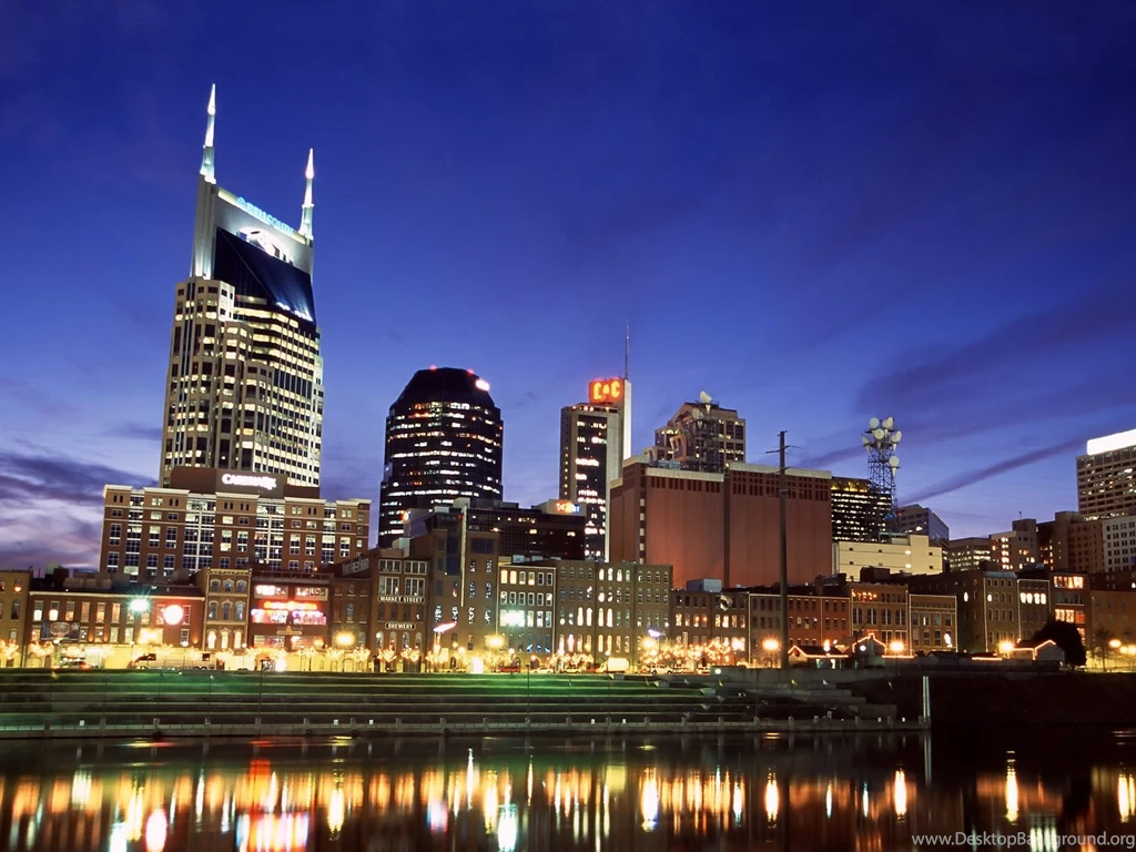 Free Hq Downtown Nashville At Twilight Tennessee Wallpapers Free Hq ...