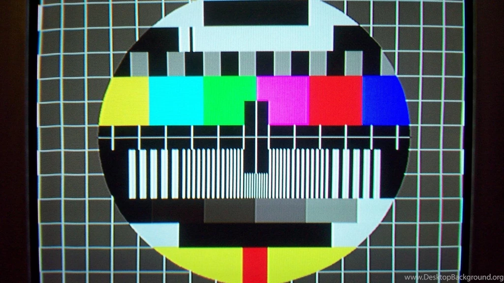 Tv Retro Television Test Pattern Wallpapers