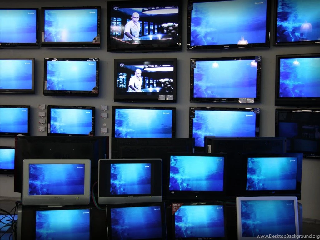 Wallpapers Tv Screen Blue Screens 1024x768