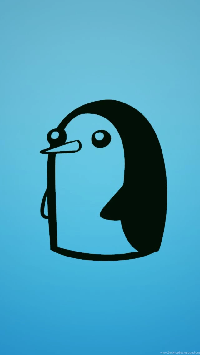 Adventure Time Penguin Wallpapers For iPhone 5S