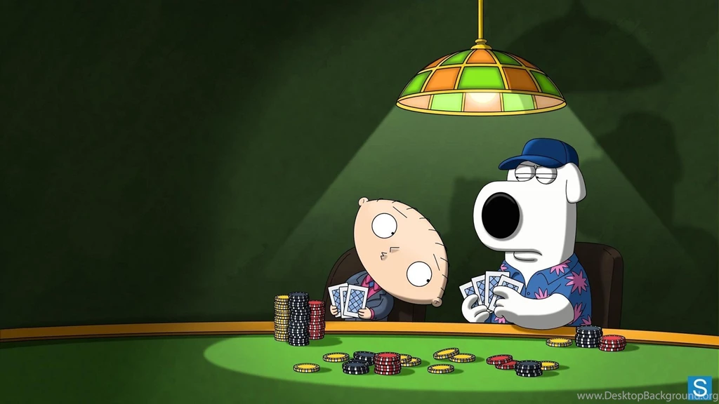 Family Guy Poker Look Brian Dog Stewie HD Wallpapers