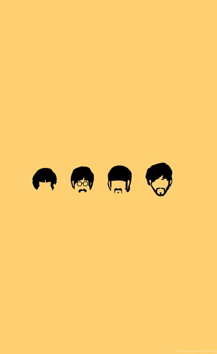 The Beatles Minimal iPhone Wallpapers @mobile9
