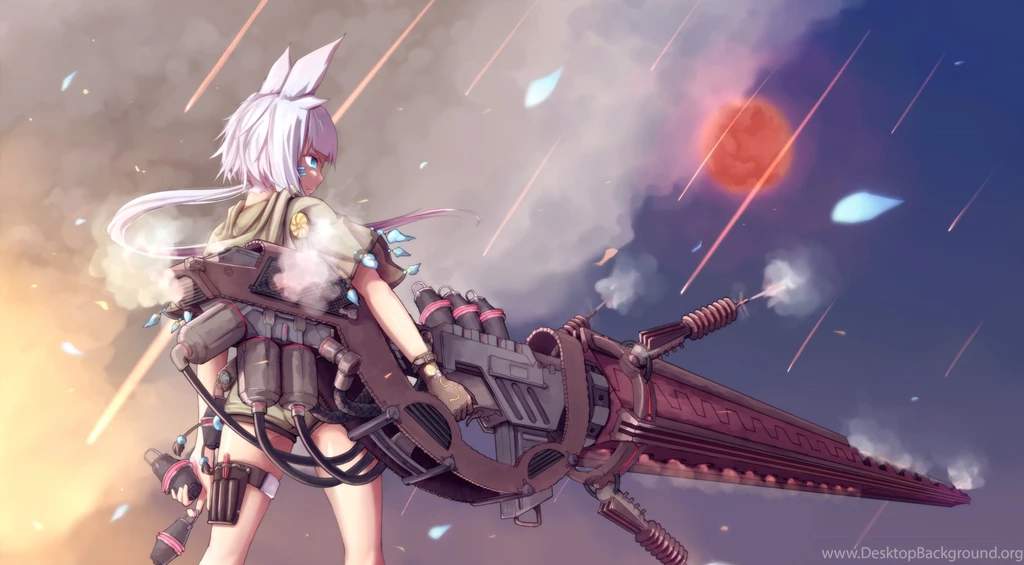 Wallpapers Of The Week: Gun Wielding Neko Girl – Randomness Thing