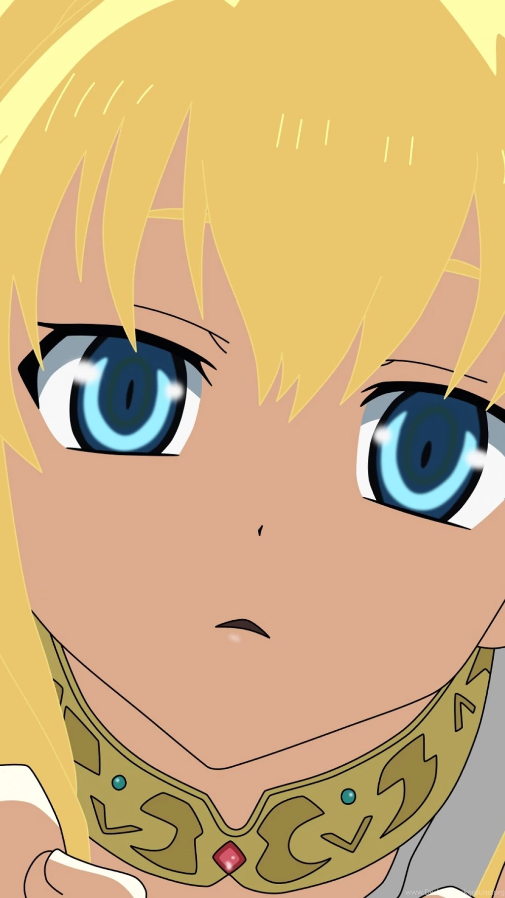 Download Wallpapers 1080x1920 Dragon Crisis, Girl, Blonde Hair ...