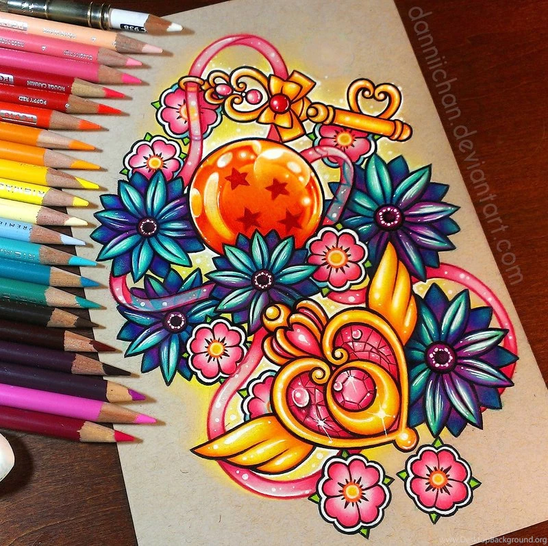 Crisis Moon Compact And Dragon Ball   Commission By Dannii jo On ...