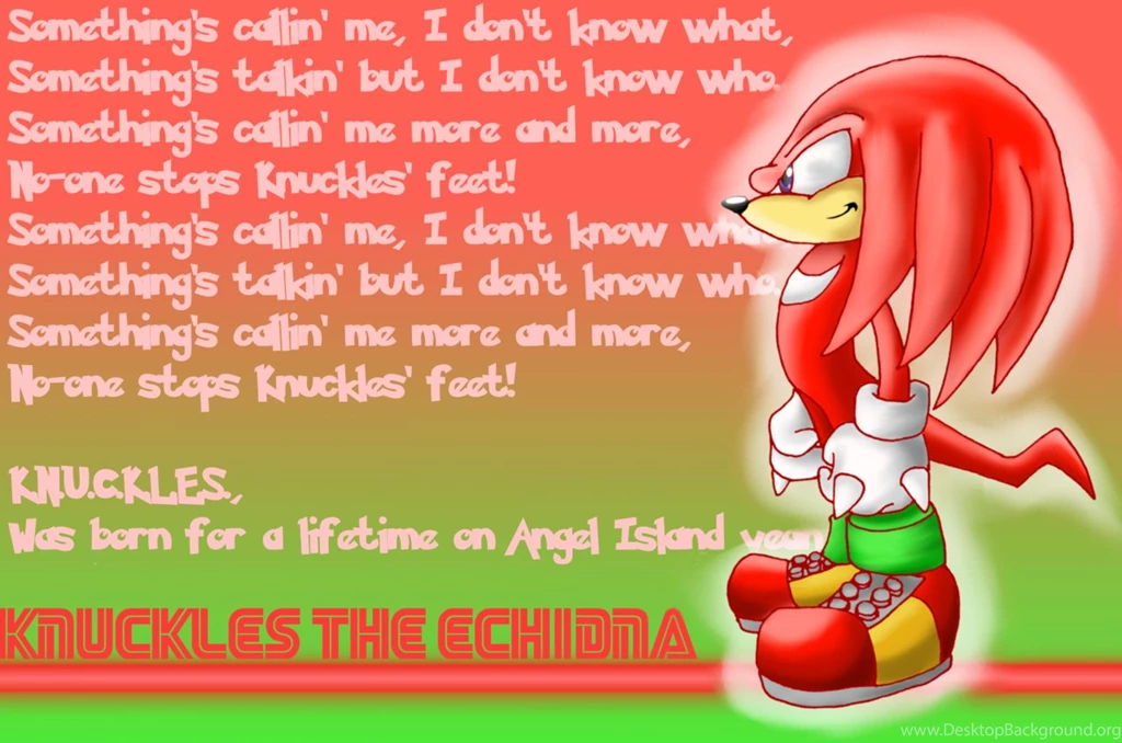 Knuckles Wallpapers By Shadowhatesomochao On DeviantArt