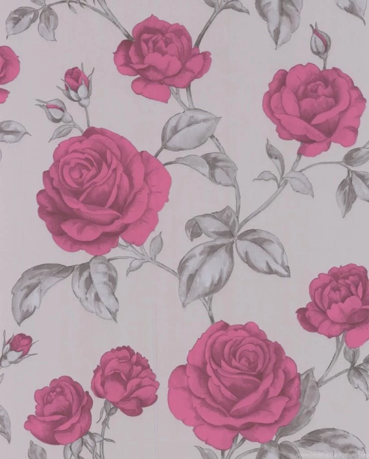 Graham & Brown Wallpapers Elixir Countess 50 180 50180 Flower Grey ...