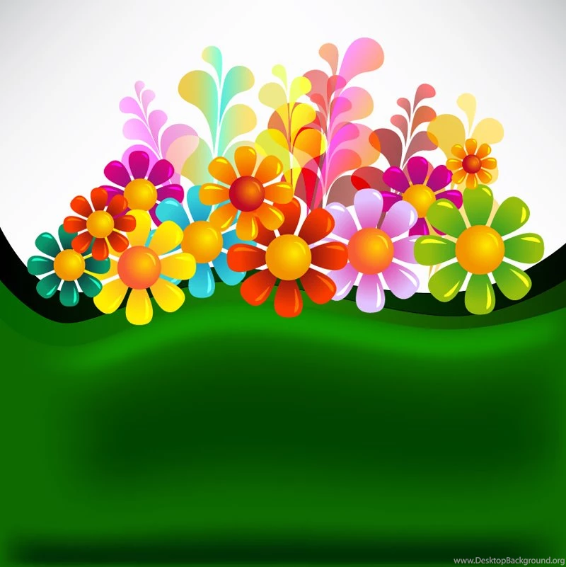 Beautiful Flowers Backgrounds Vector 9 « Download Free Vector