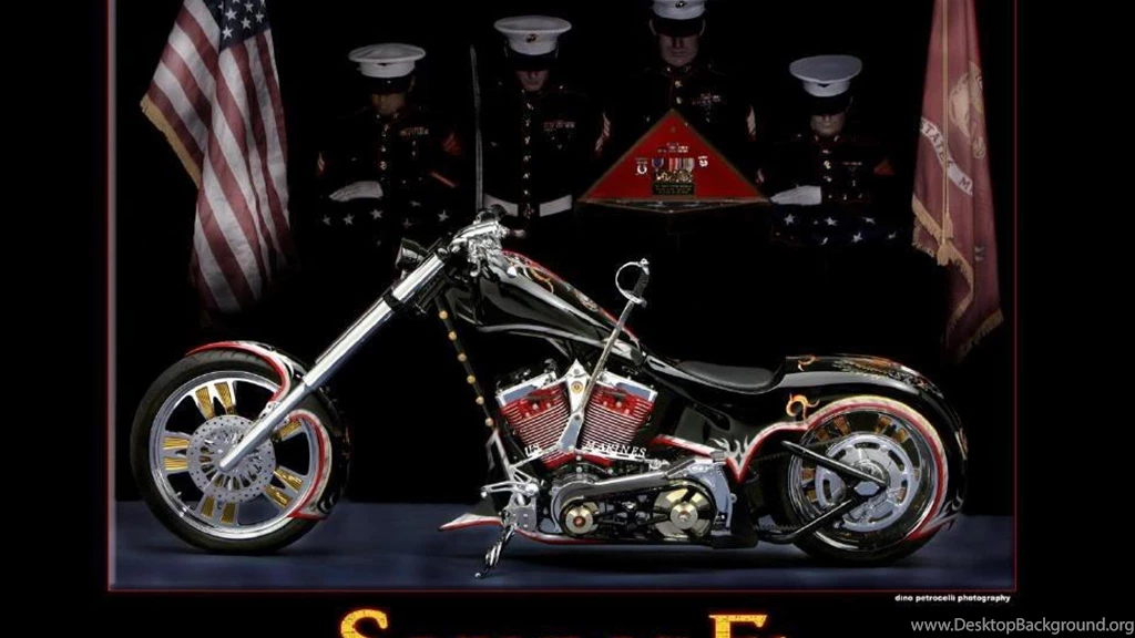 USMC CHOPPER WALLPAPER (