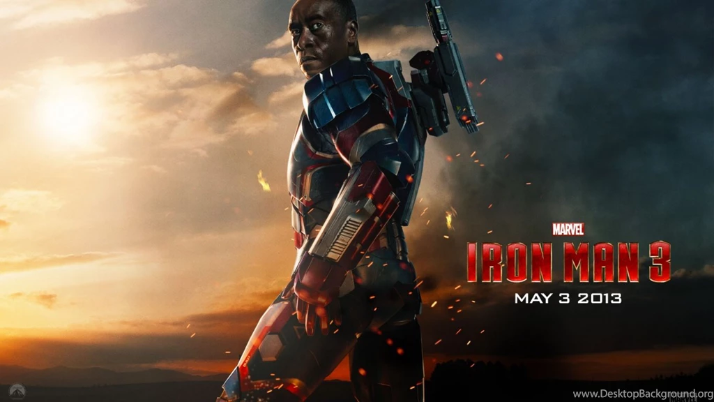 1366x768 War Machine Iron Man 3 Desktop PC And Mac Wallpapers