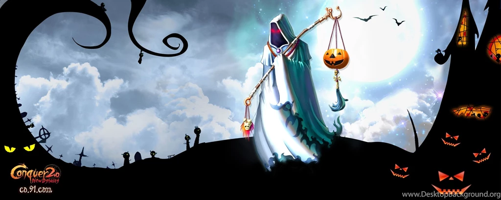 Conquer Online Gallery 2008 Halloween Wallpapers 4 Co.99.com