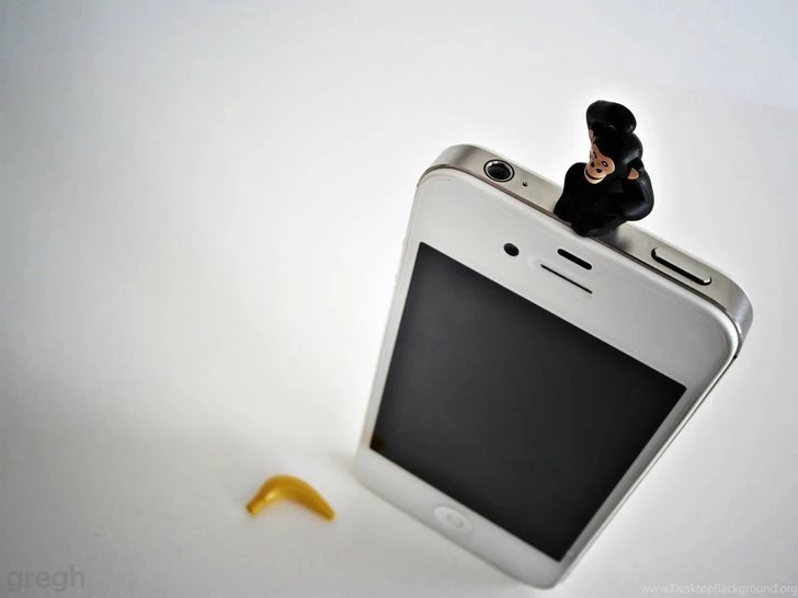 White Iphone Bananas Lomo Monkeys Mobile Phones Iphone 4s Iphone 4 ...