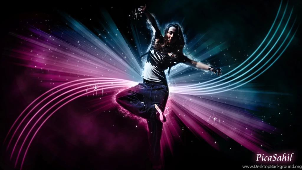 PicaSahil Speed Art Making Of Girl Dance Wallpapers In Adobe ...