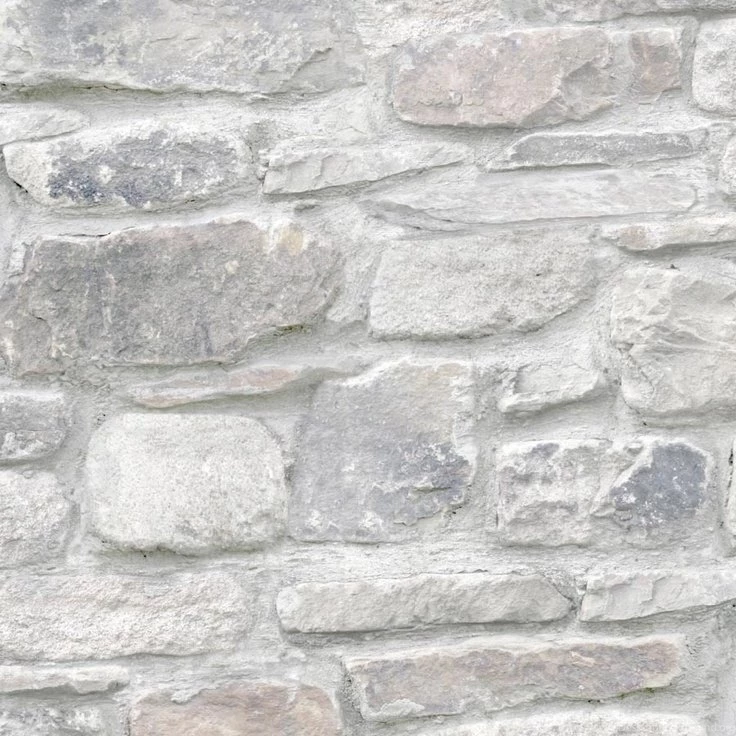 56 SQF10M Roll 3D Real Look Realistic Natural Rusty Grey Brick ...