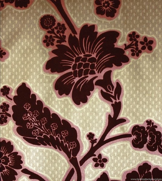 Soho Square Flock Wallpapers