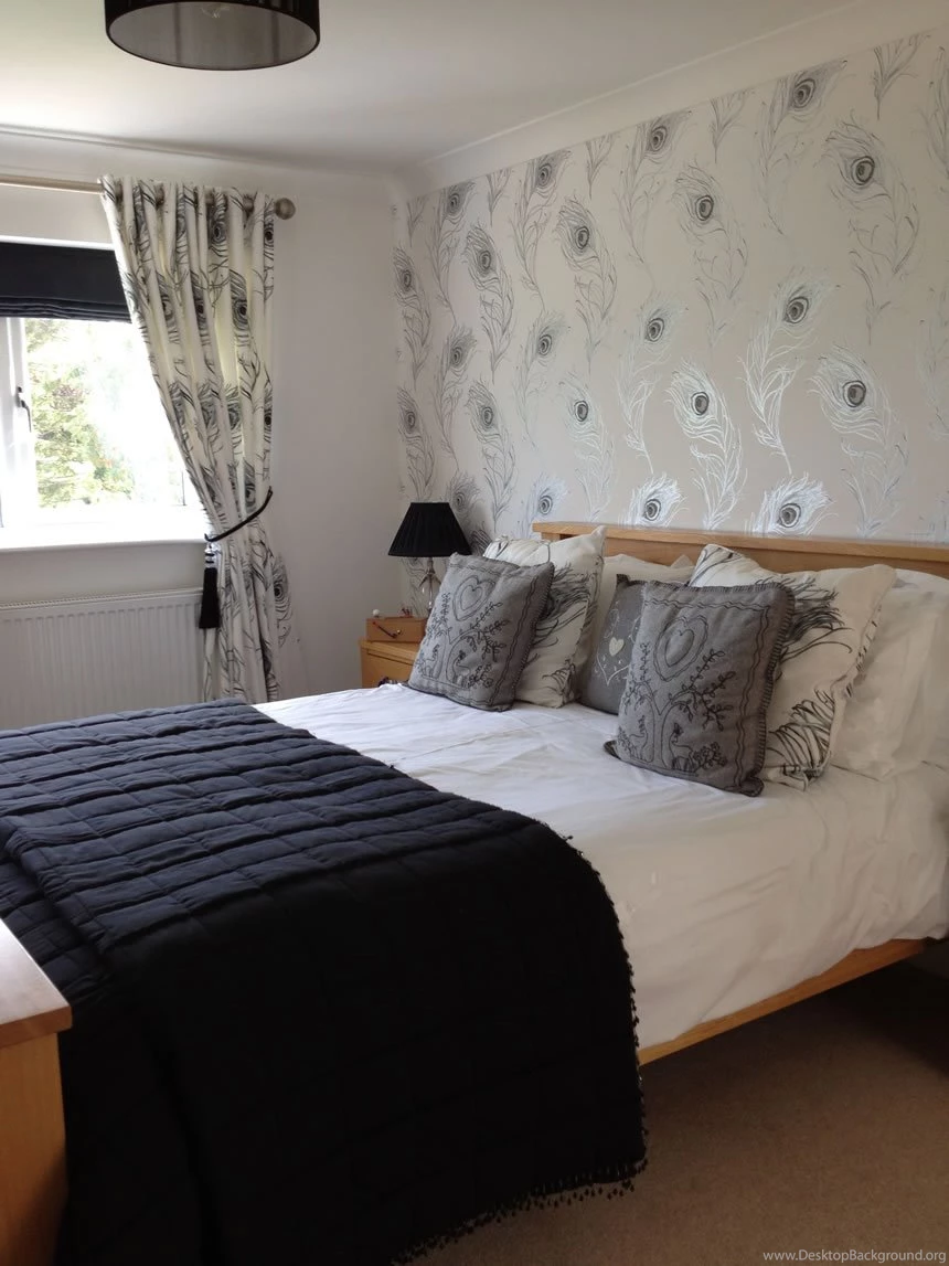 Eye Let Curtains And Contrasting Blinds Wallpapers By Prestigious ...