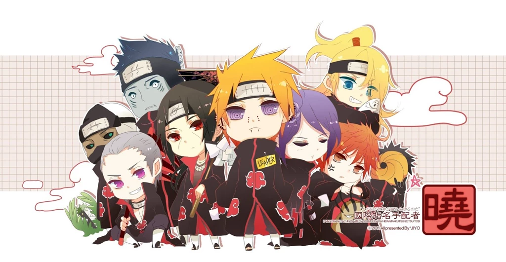 Akatsuki Member Chibi 0119 HD Wallpapers