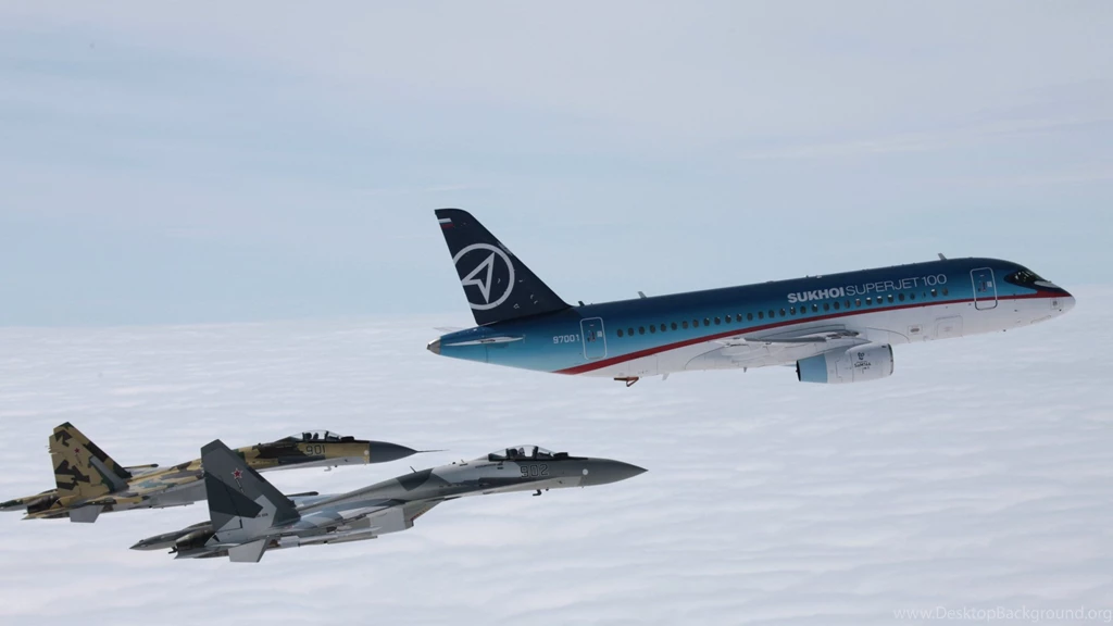 Sukhoi Superjet 100 Wallpapers » WallDevil   Best Free HD Desktop ...