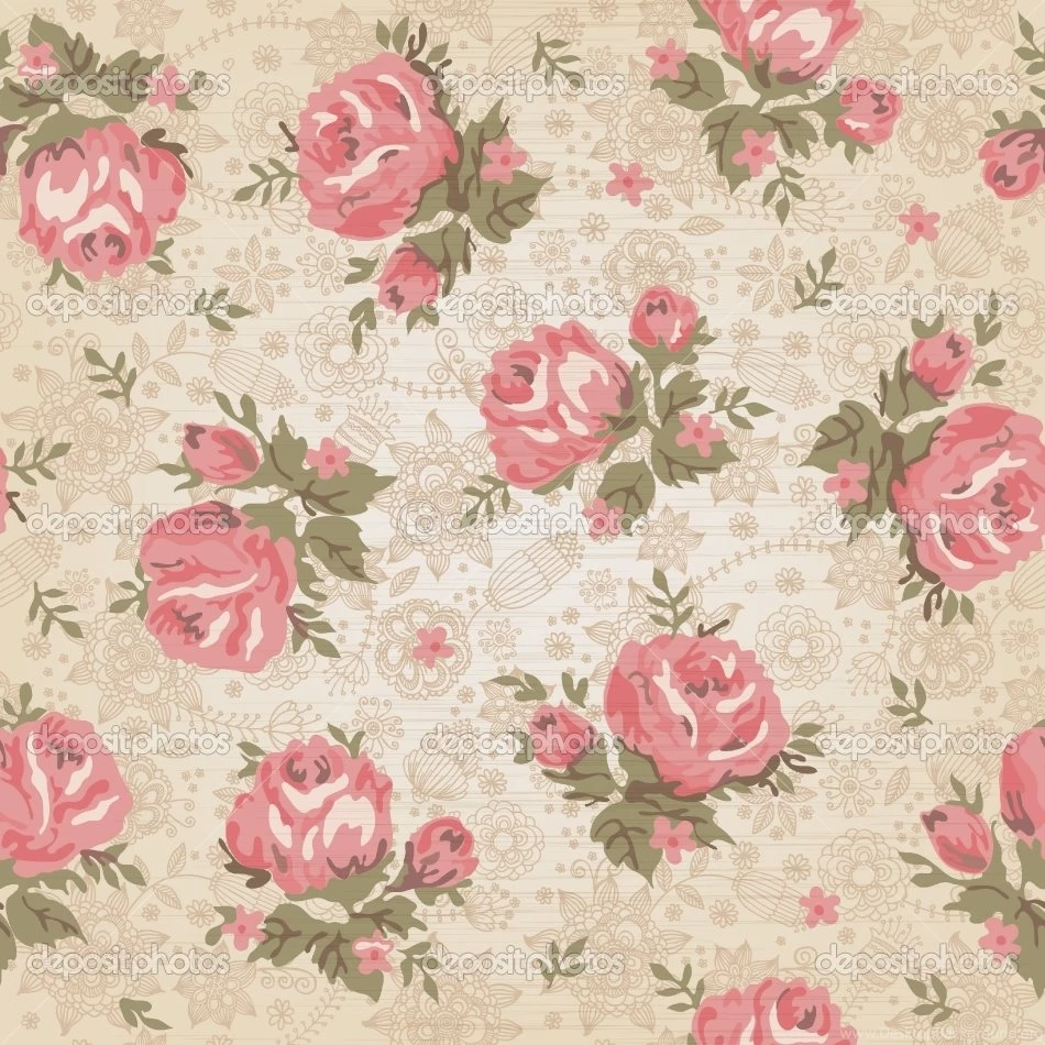 Vintage Flower Wallpapers