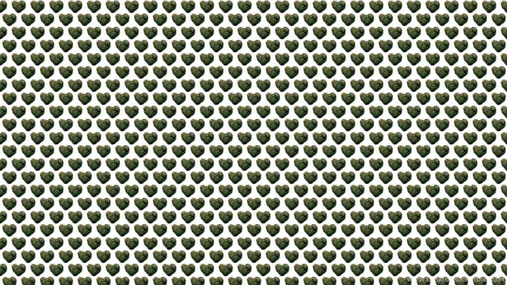 Weed Hearts Desktop Wallpapers