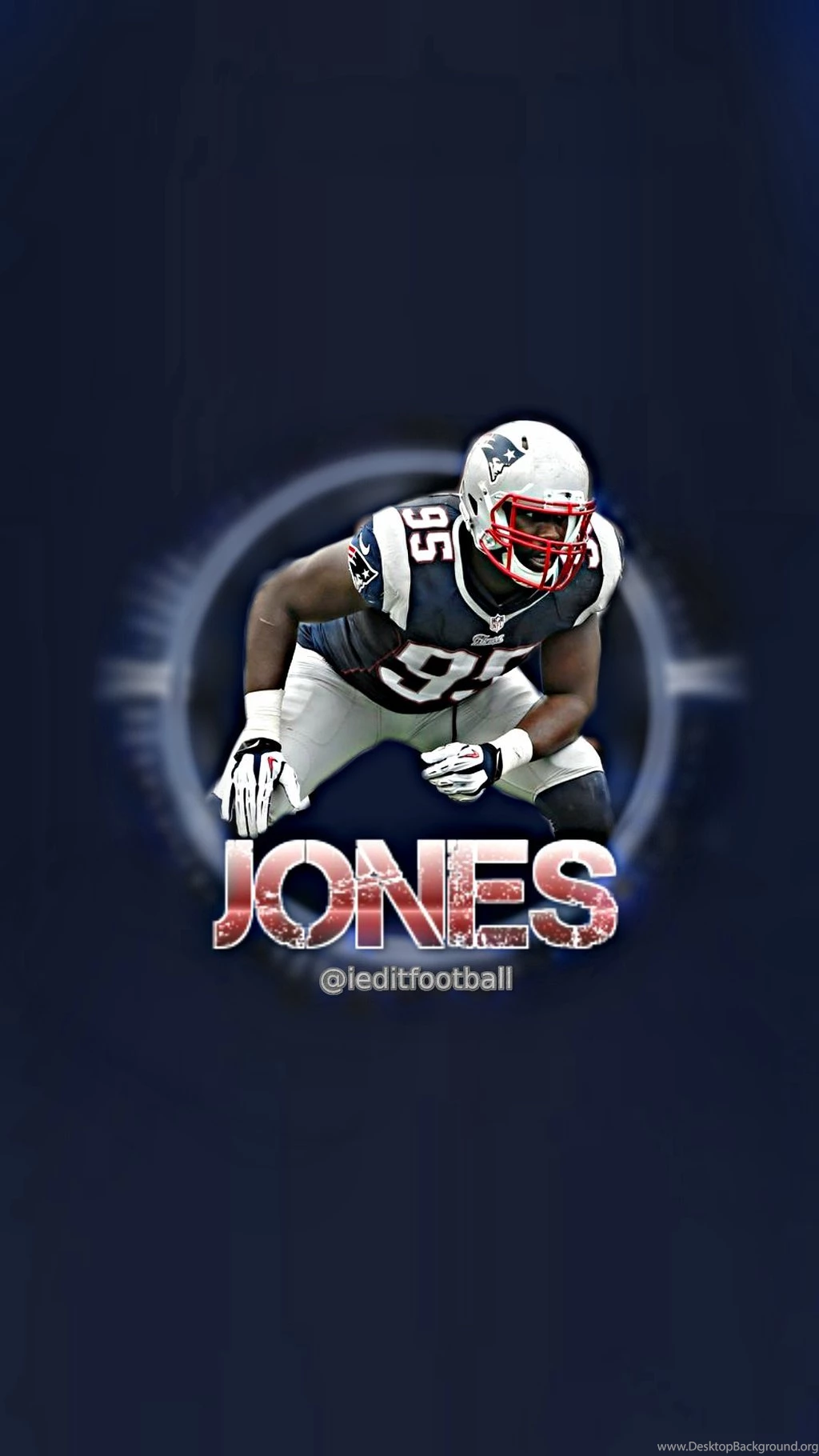 NFL Art Patriots Chandler Jones IPhone/Android Wallpaper...