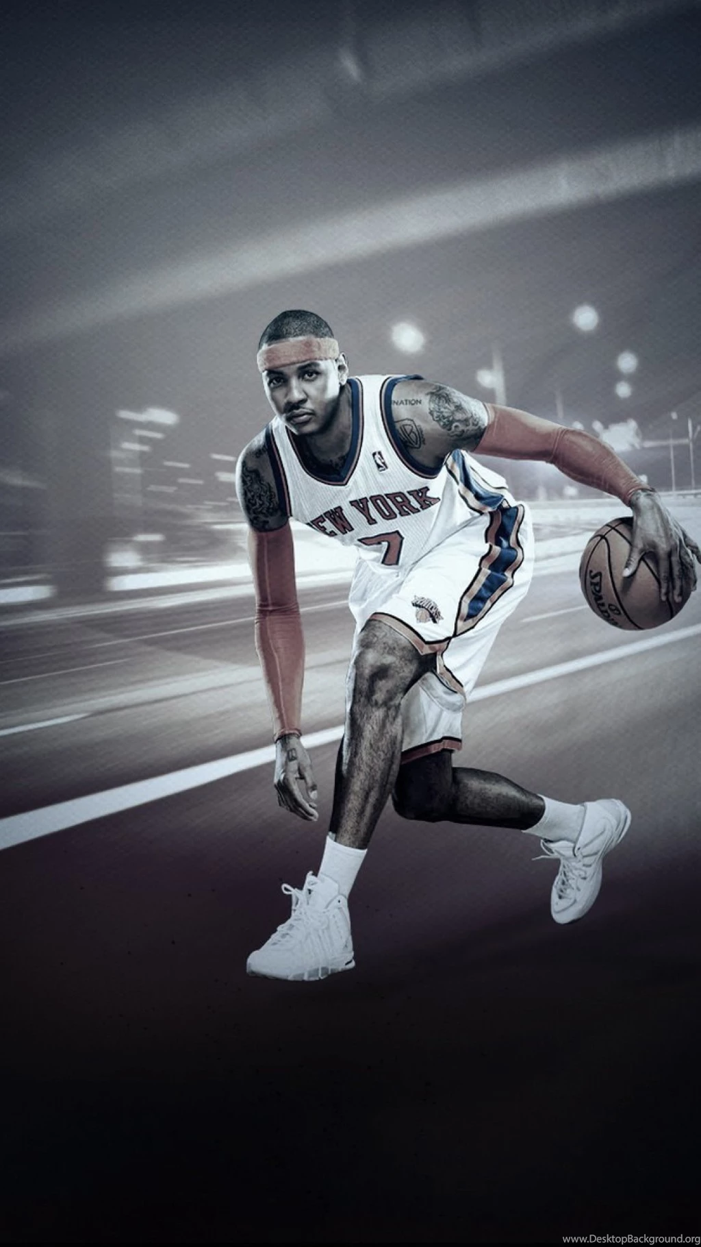 Carmelo Anthony From New York Knicks NBA Wallpapers For iPhone 6 Plus