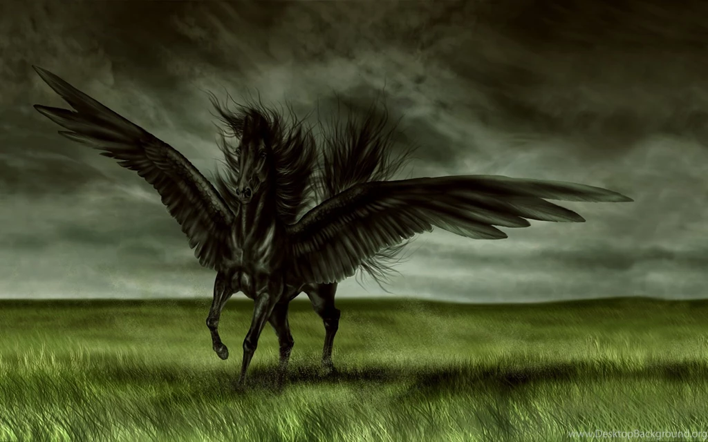 Wallpapers Steampunkg Dark Sci Fi Free Fantasy Magic Horse With ...