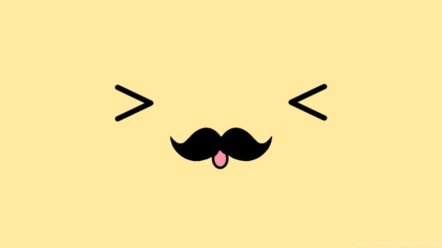 Wallpapers Monito Con Moustache By Lovegomezbiebs On DeviantArt