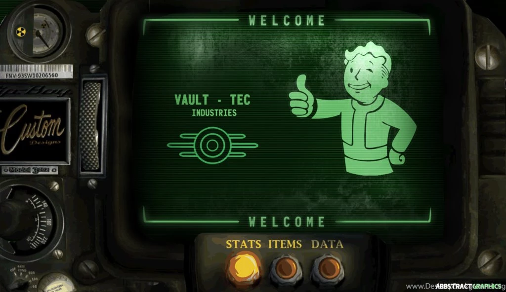 Fallout Pip Boy Wallpapers. 