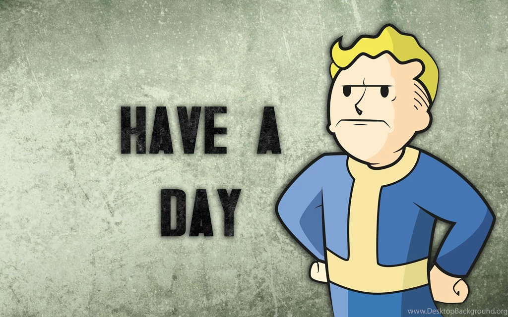 Fallout Vault Boy: Have A Day Wallpapers Imgur