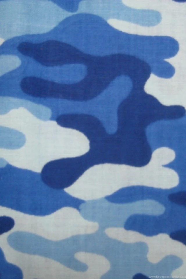 Free Blue Camo iPhone Wallpapers