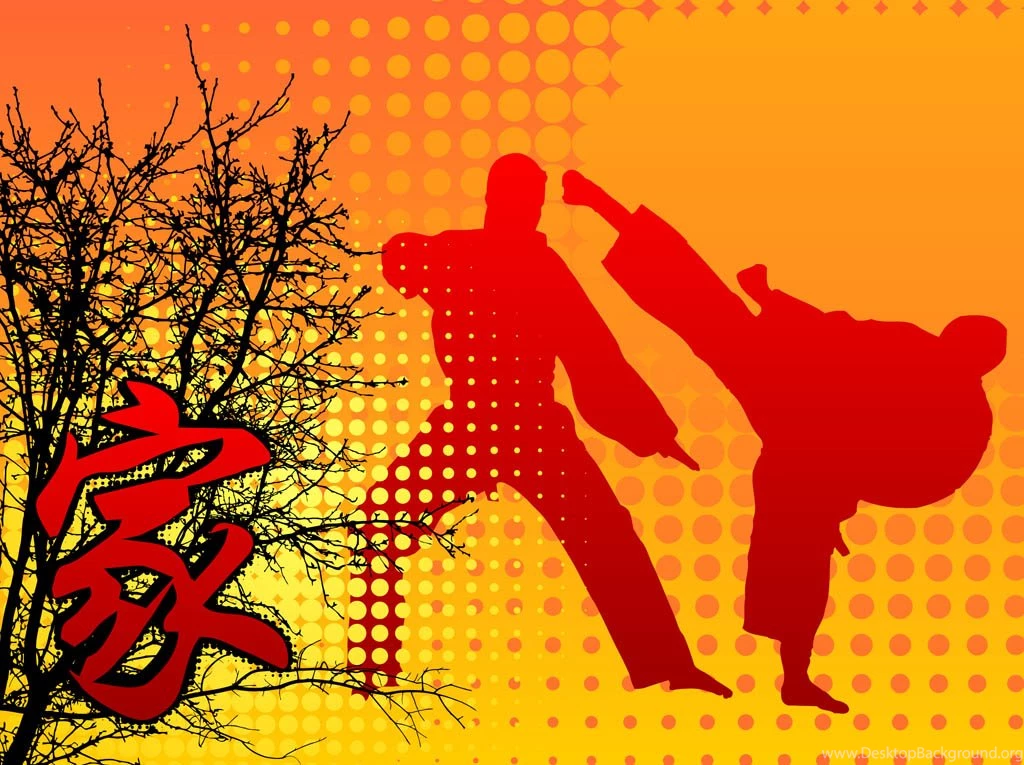 Martial Arts Backgrounds Vector Art & Graphics